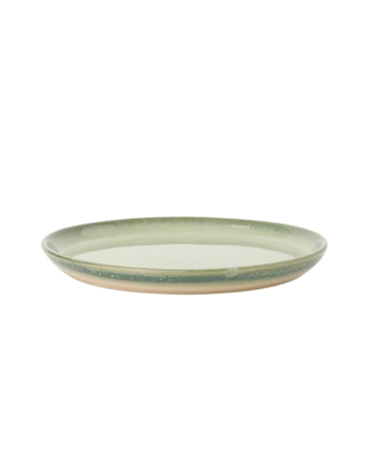 Chadwick Wiped Edge Side Plate - Olive