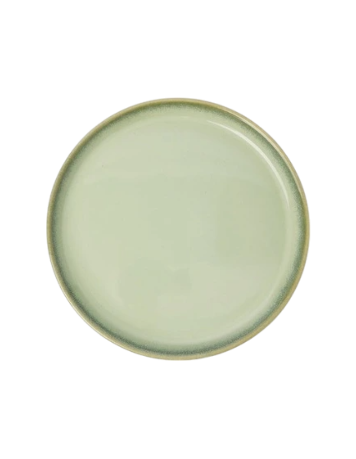 Chadwick Wiped Edge Side Plate - Olive