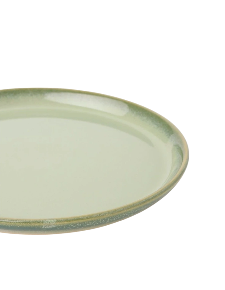 Chadwick Wiped Edge Side Plate - Olive