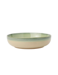Chadwick Wiped Edge Shallow Bowl Large - Olive