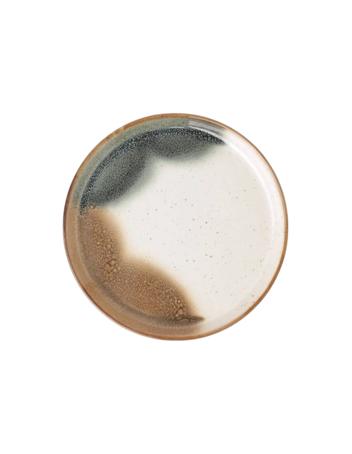 Chadwick Poured Speckle 12pc Dinner Set - Olive