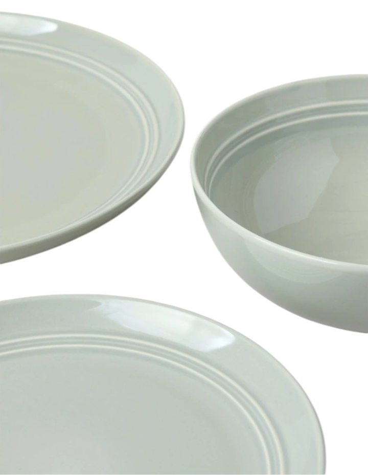 Boulevard Dinner Set - Sage Green