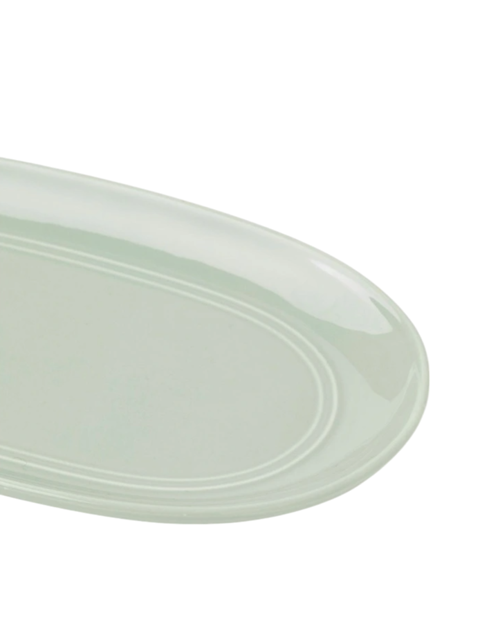 Boulevard Oval Platter - Sage Green