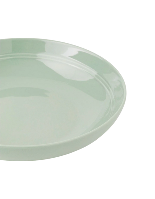 Boulevard Shallow Serving Bowl - Sage Green