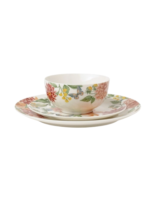 Botanical 12pc Dinner Set in Multicolour