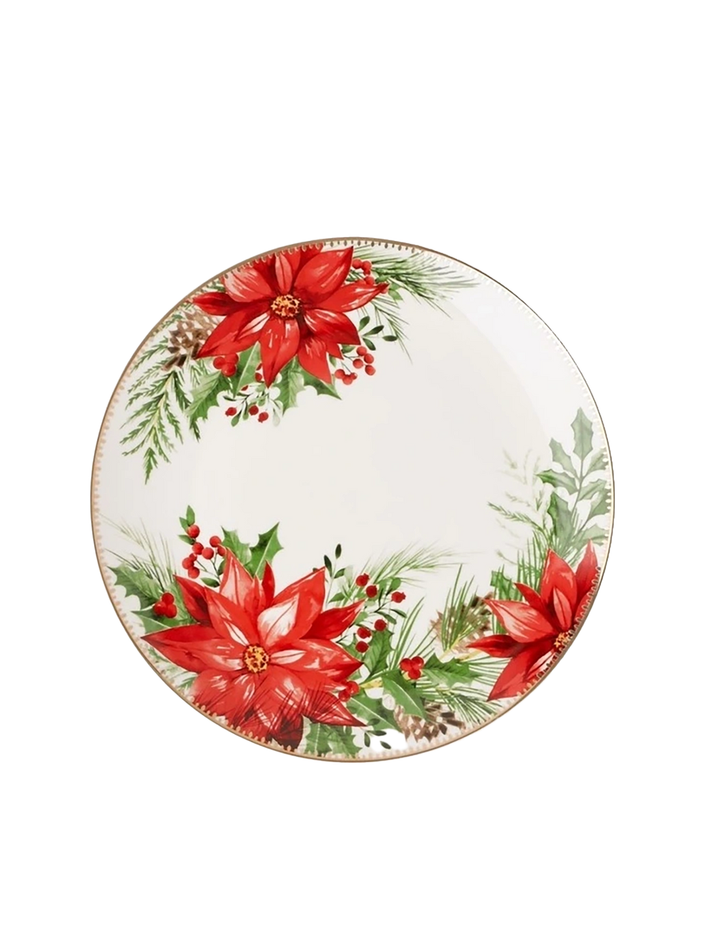 Poinsettia Christmas Dinnerset