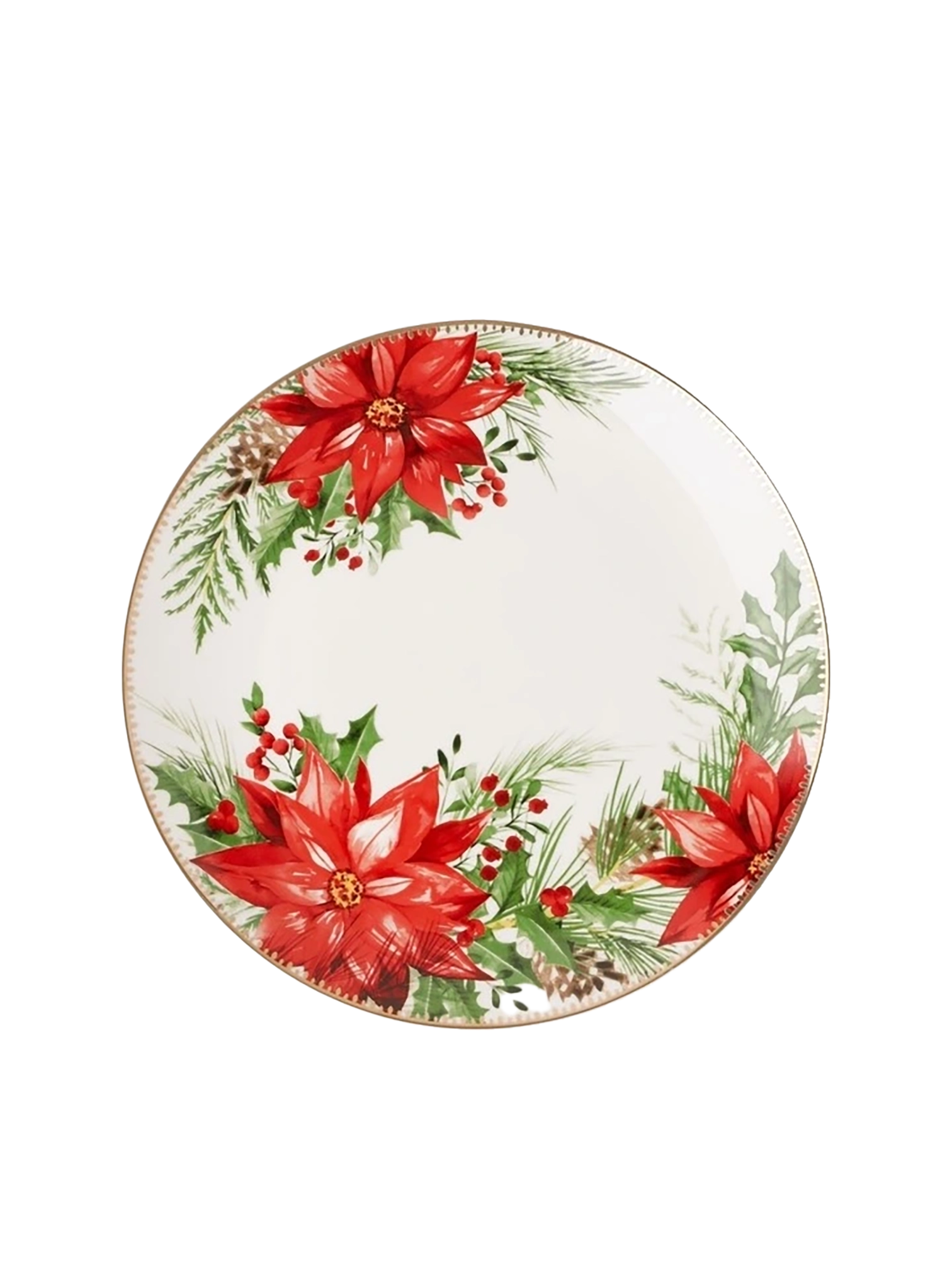 Poinsettia Christmas Dinnerset