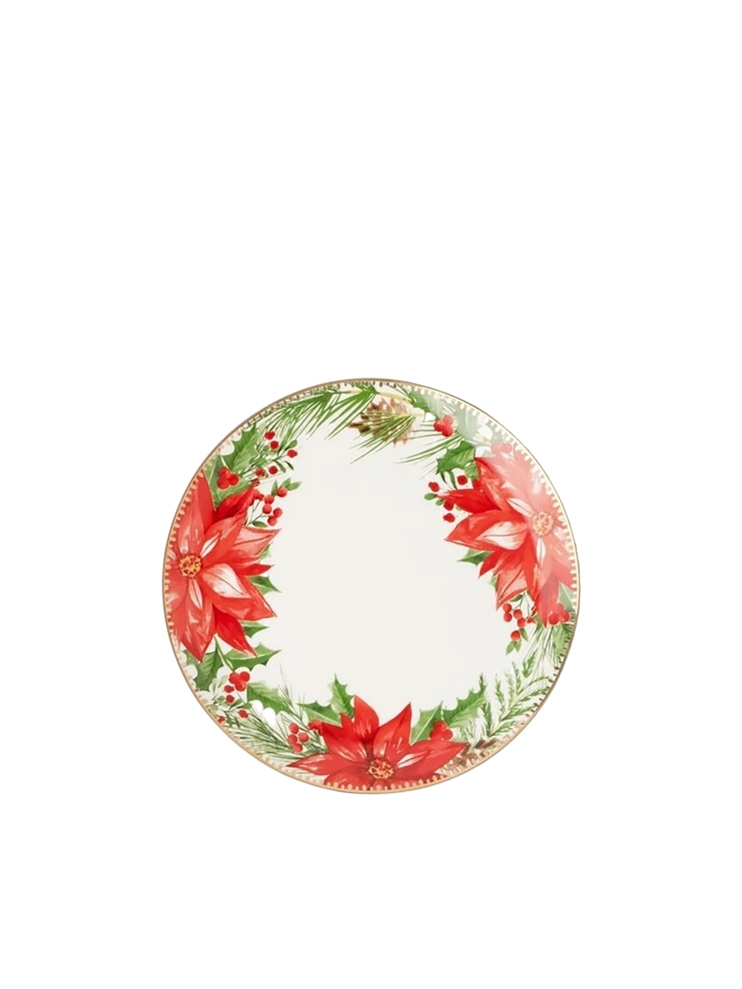 Poinsettia Christmas Dinnerset