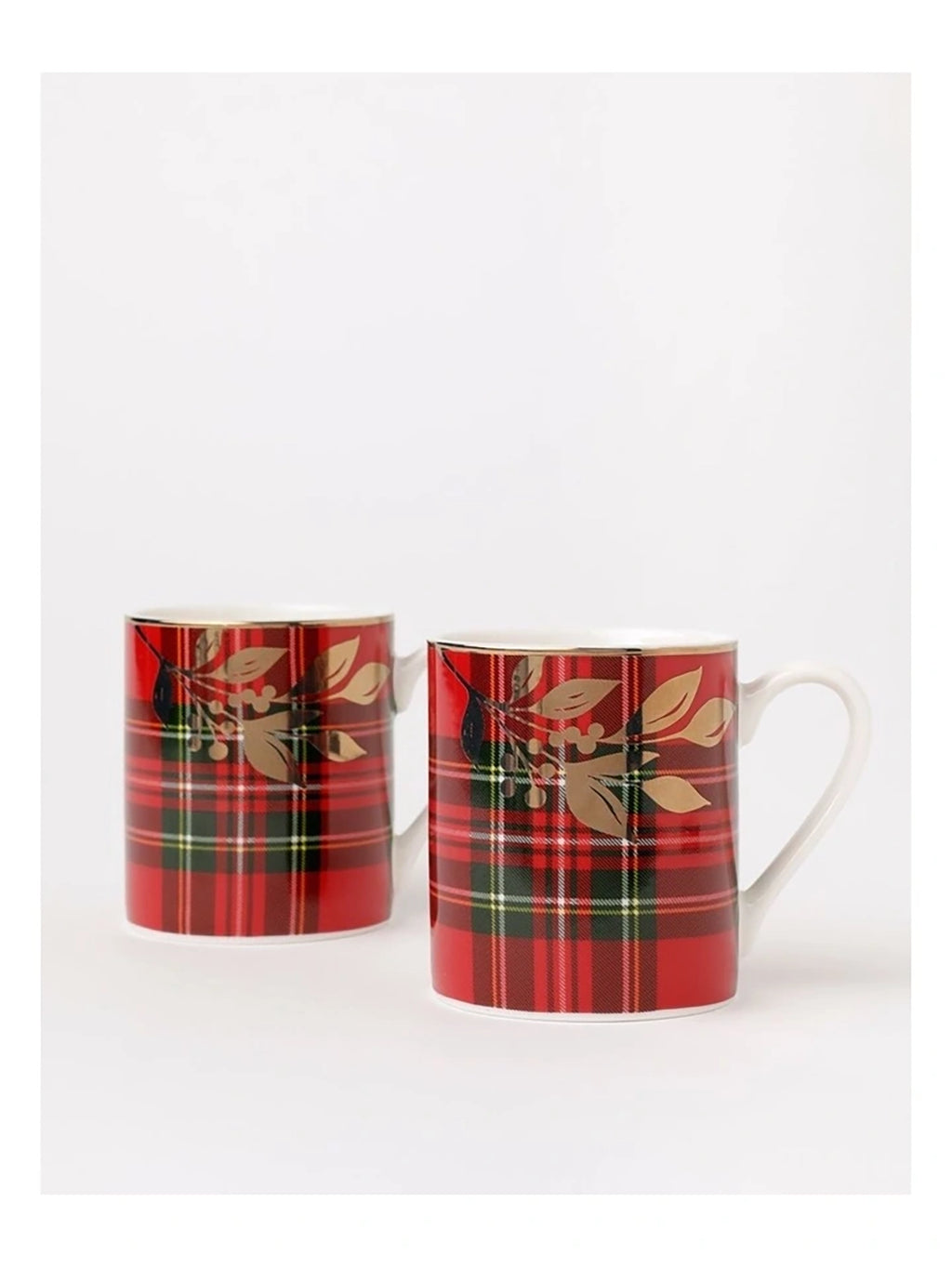 Tartan Mug Set