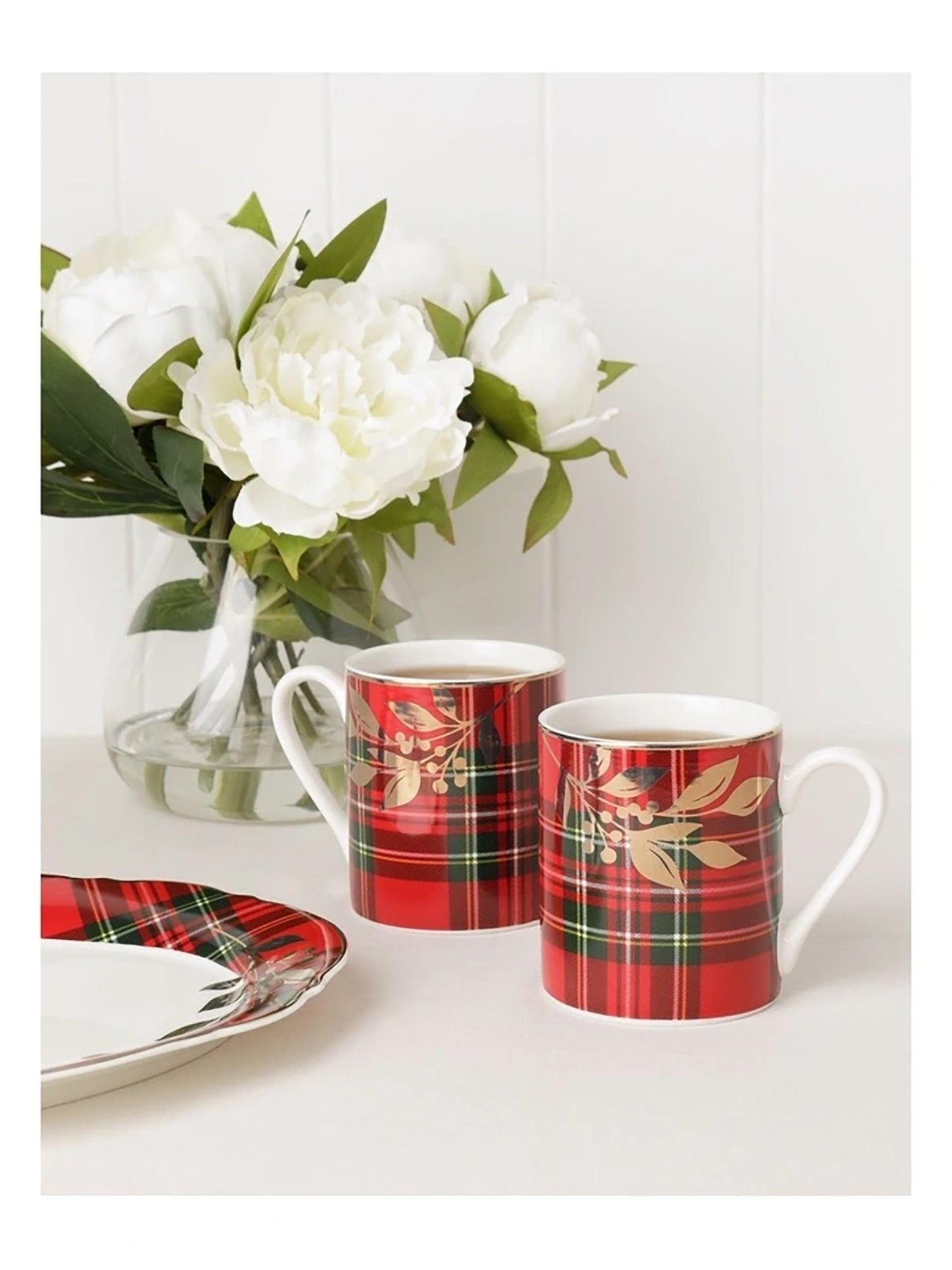 Tartan Mug Set