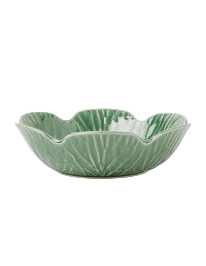 Cabbage Serving Bowl - Green