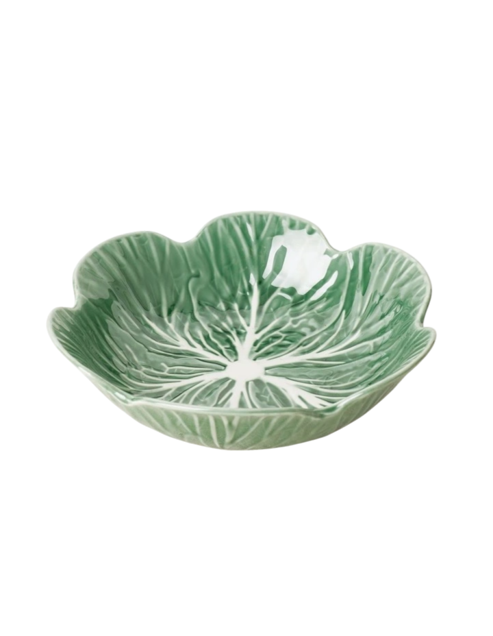 Cabbage Serving Bowl - Green