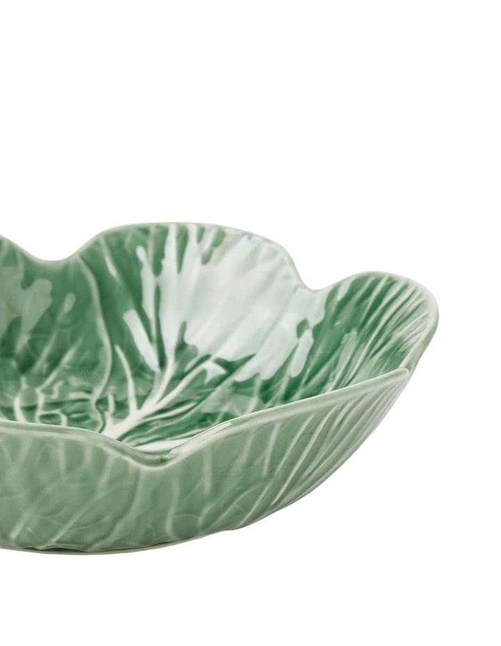 Cabbage Serving Bowl - Green