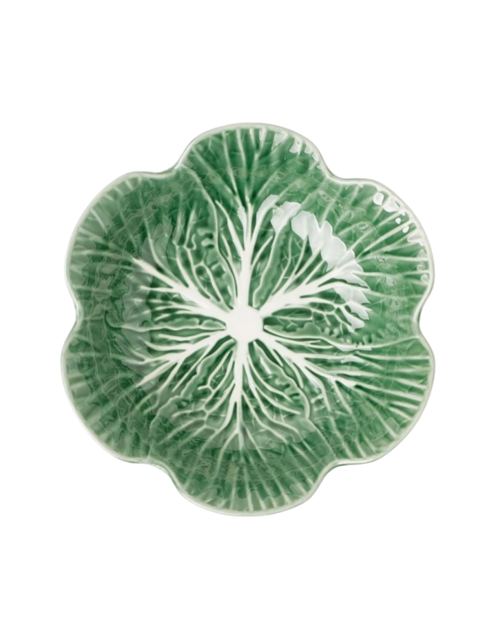 Cabbage Serving Bowl - Green