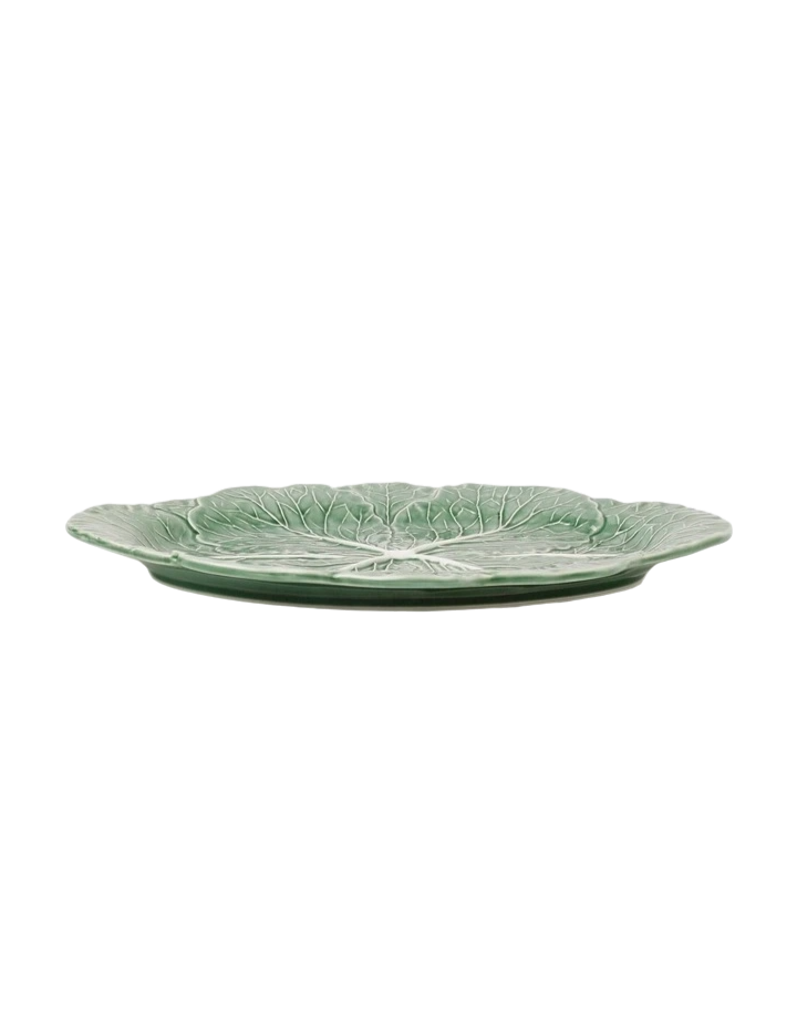 Cabbage Oval Platter - Green