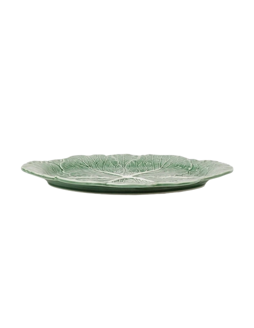 Cabbage Oval Platter - Green