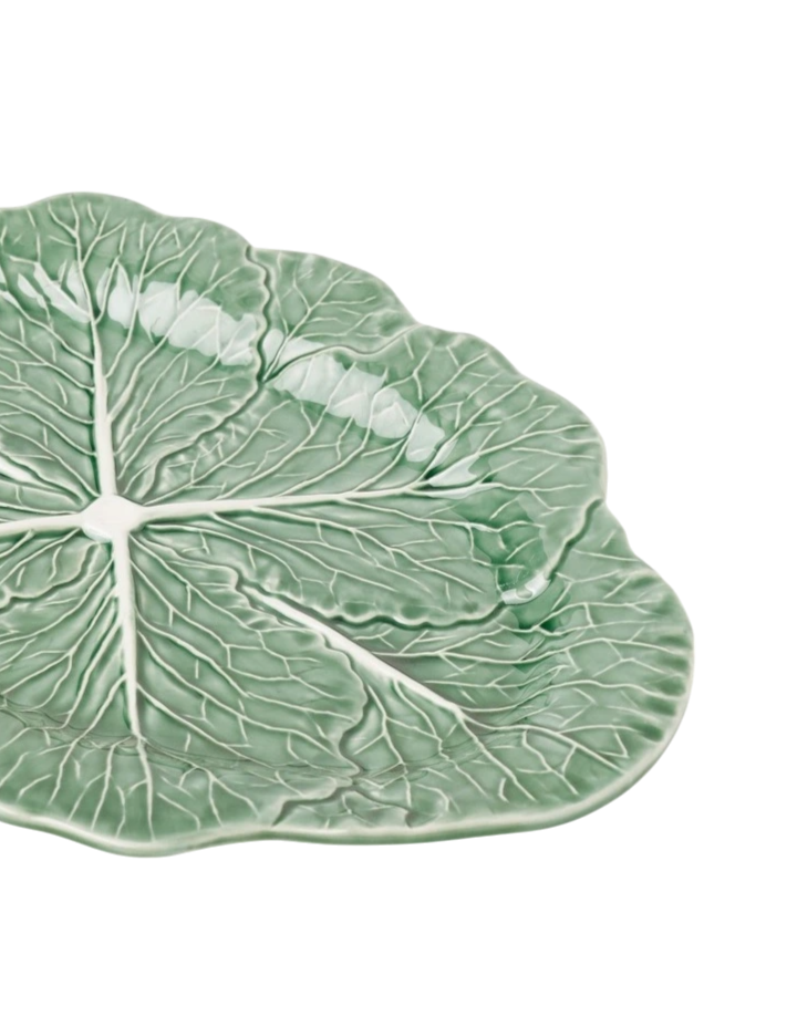 Cabbage Oval Platter - Green
