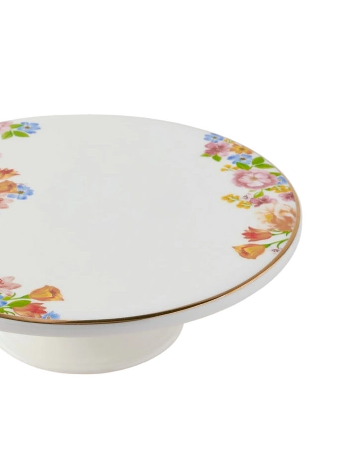Maisie Floral Cake Stand in Multicolour