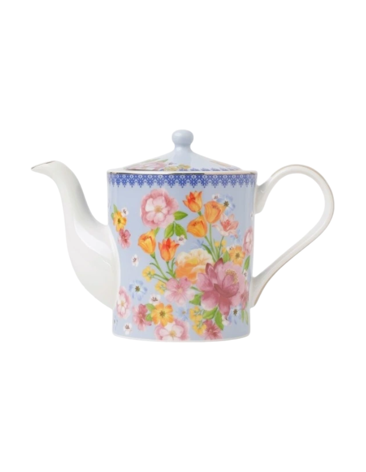 Maisie Floral Teapot with Strainer in Multicolour