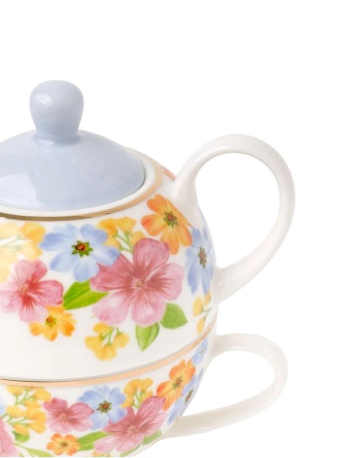 Maisie Floral Tea for One in Multicolour