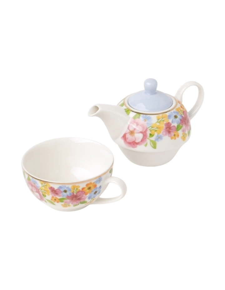 Maisie Floral Tea for One in Multicolour