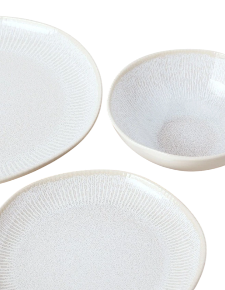 Surry Dinner Set - White