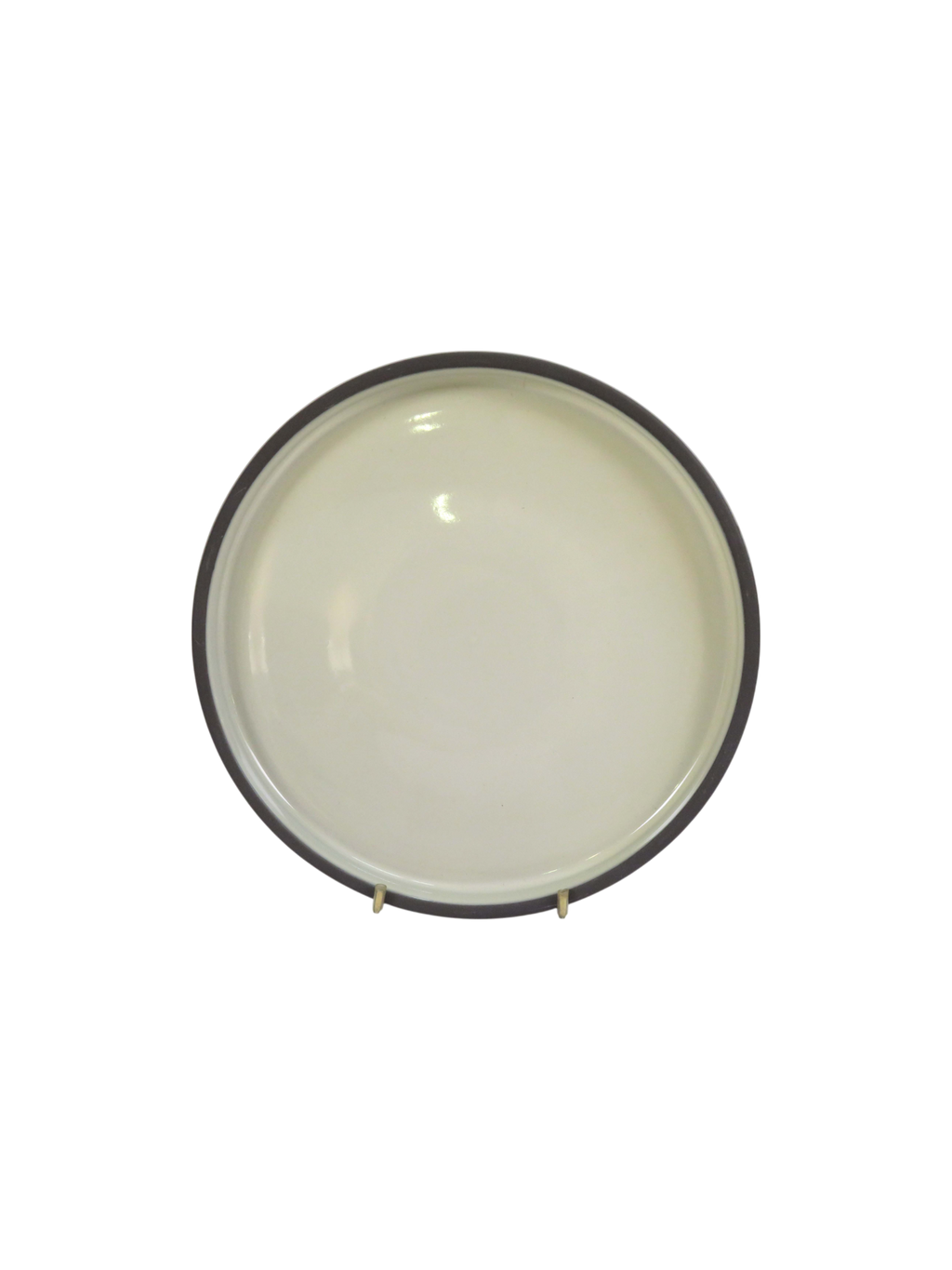 Stackable Solid Glaze Dinner Plate