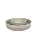 Reactive Glaze Wiped Edge Bowls