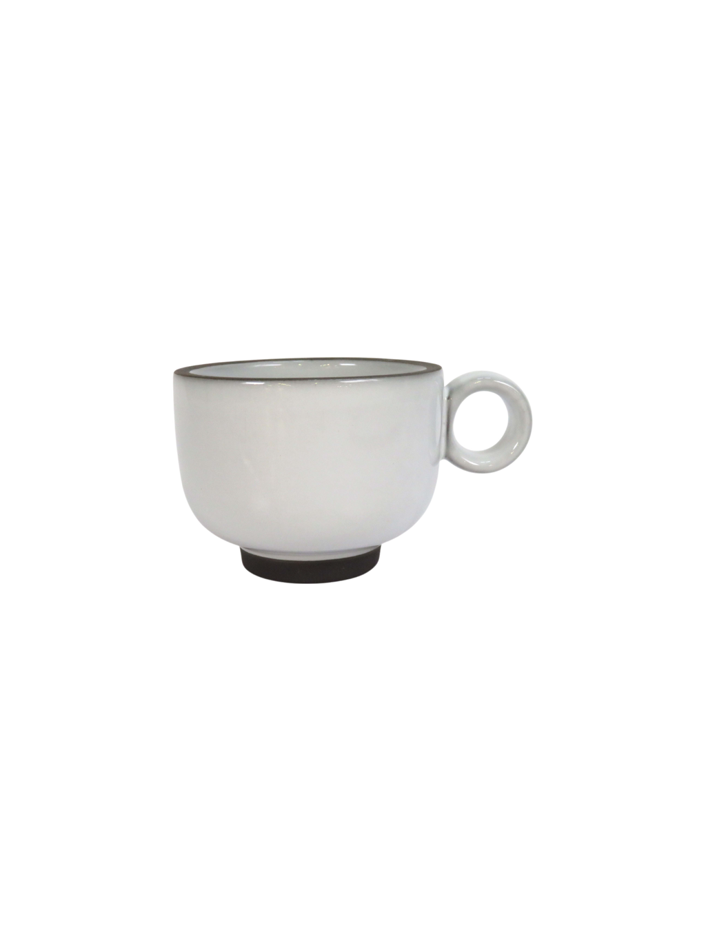 Monochrome Rim Dinnerware Set