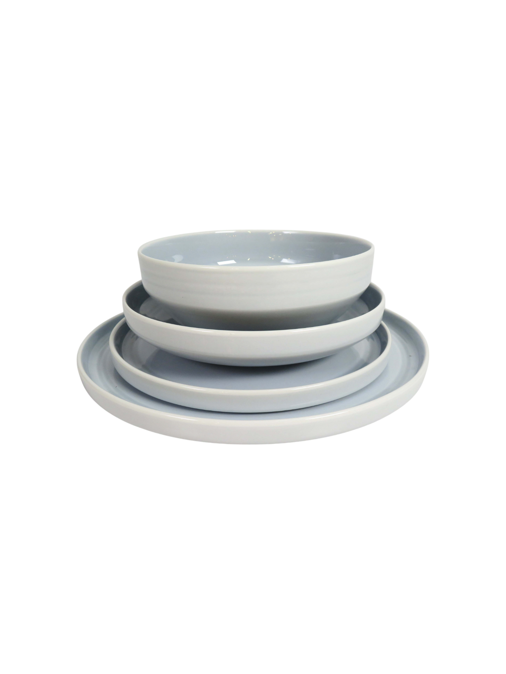 Sky Blue 5 Piece Dinnerware Set