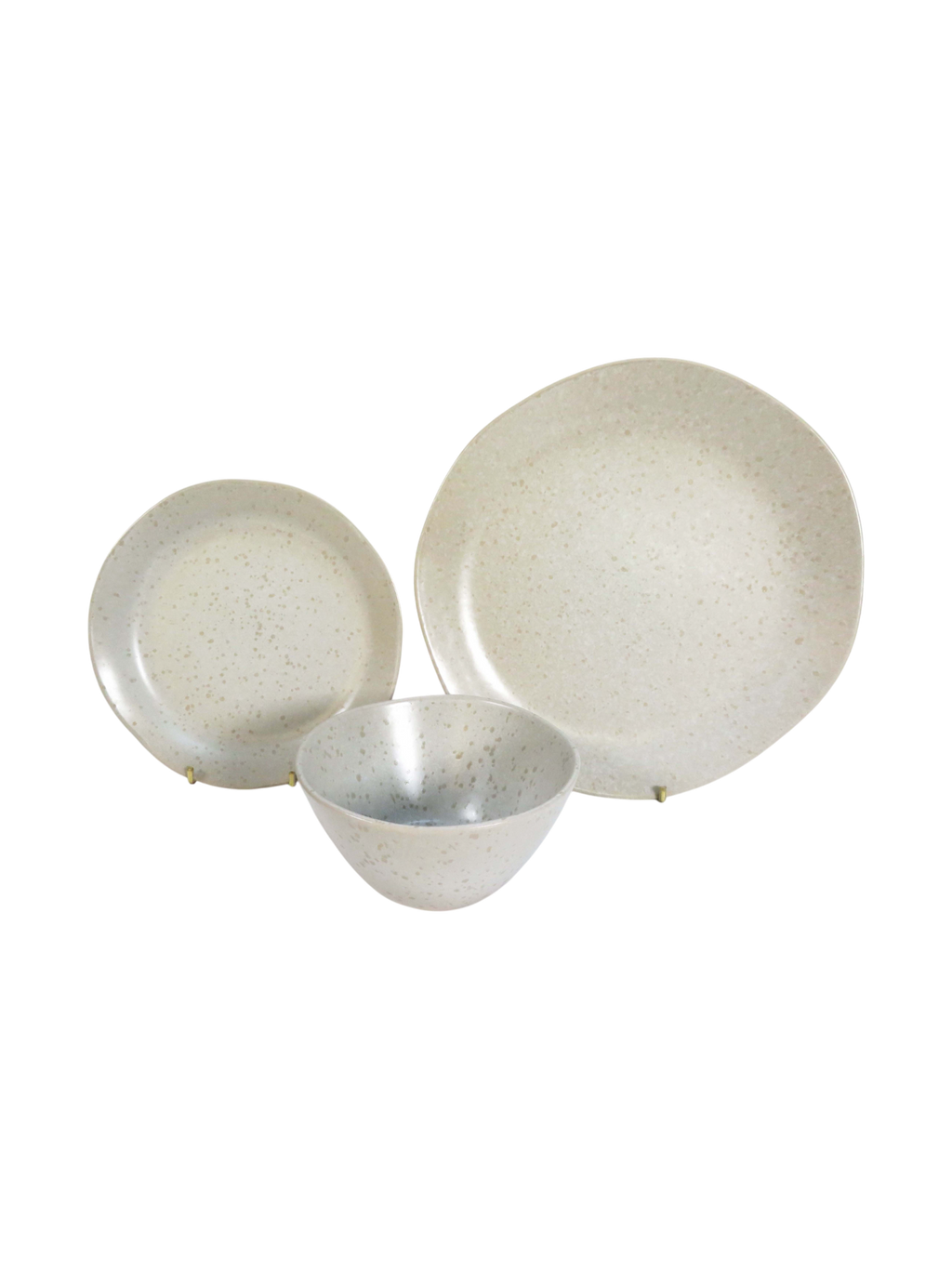 3 Piece Earth Dinnerware Set