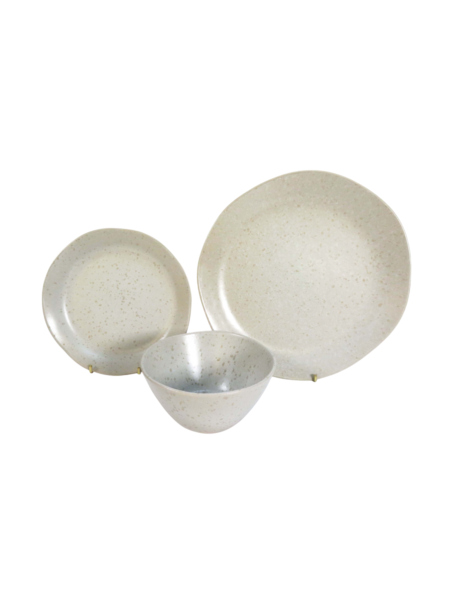 3 Piece Earth Dinnerware Set