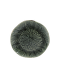 Embossed Palm Leaf Side Plate - Olive