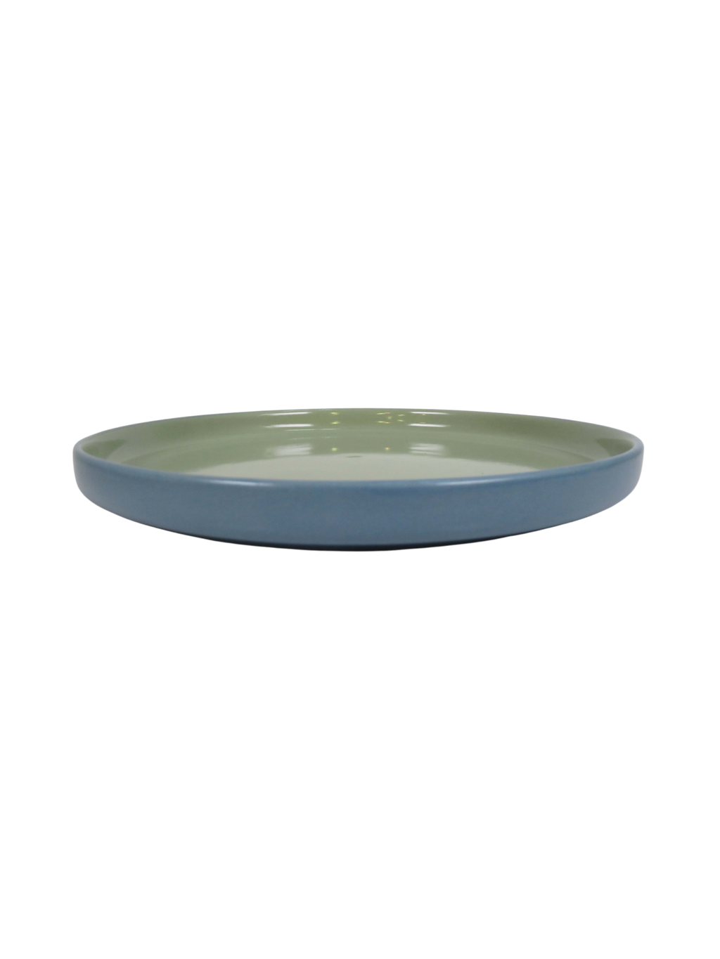 Two-Toned Dinner Plate - Green