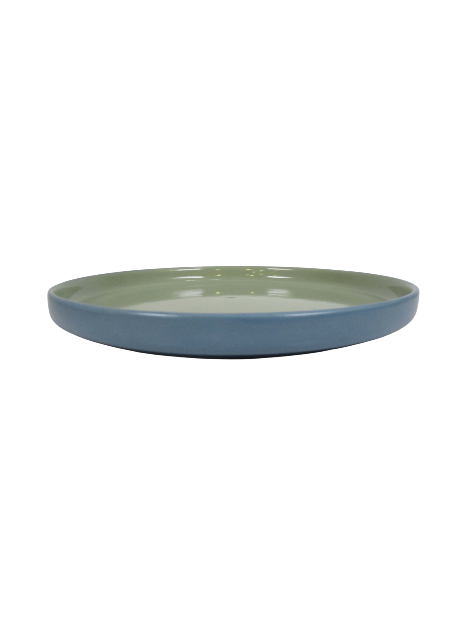 Two-Toned Dinner Plate - Green