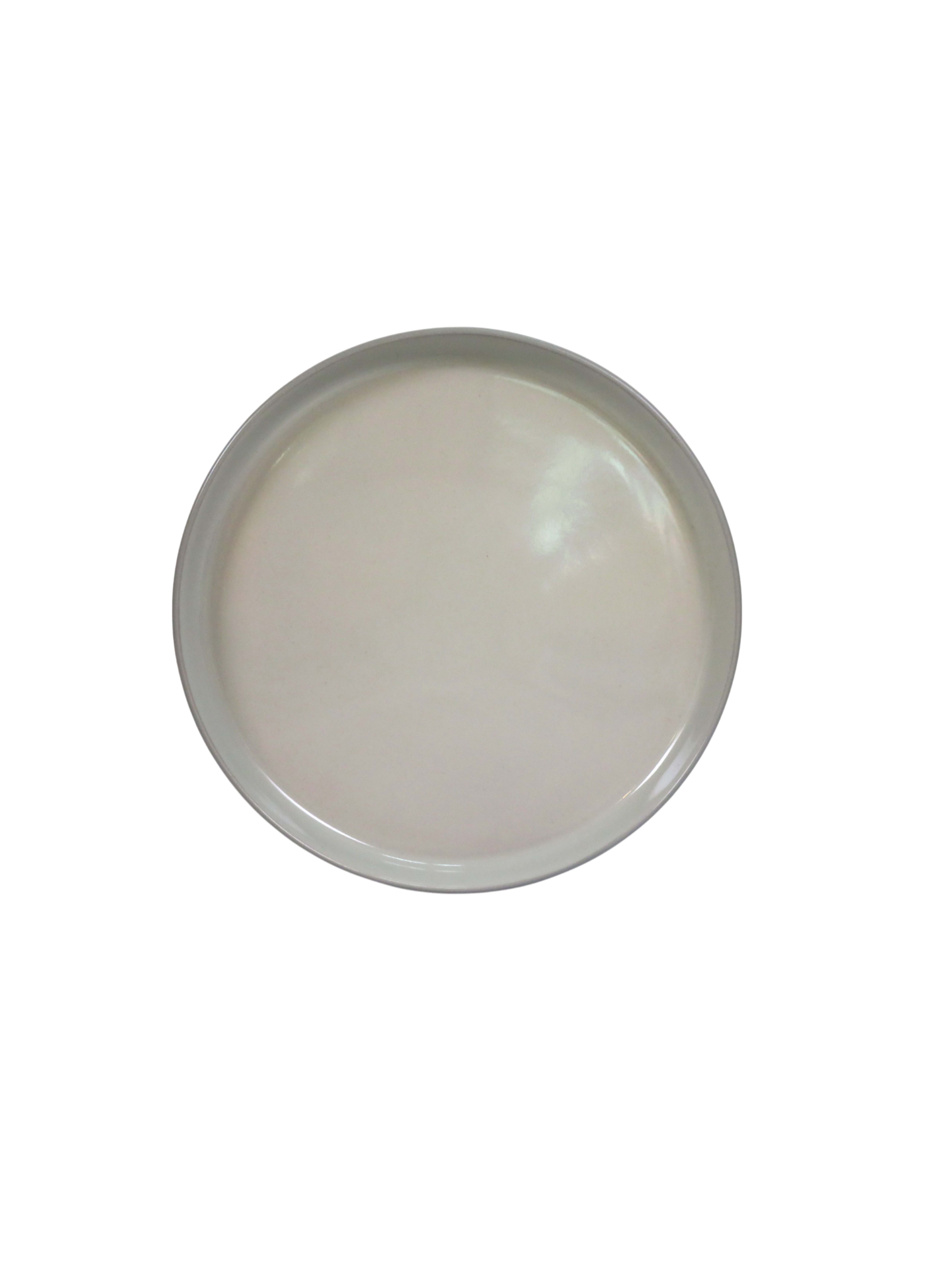 Two-Toned Dinner Plate - Grey