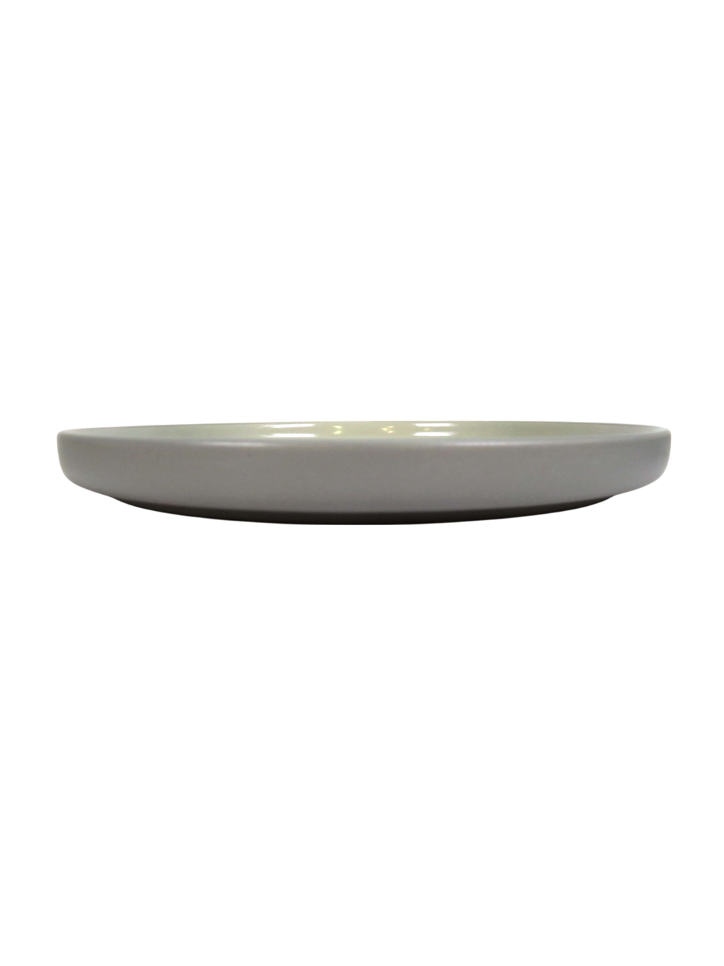 Two-Toned Dinner Plate - Grey