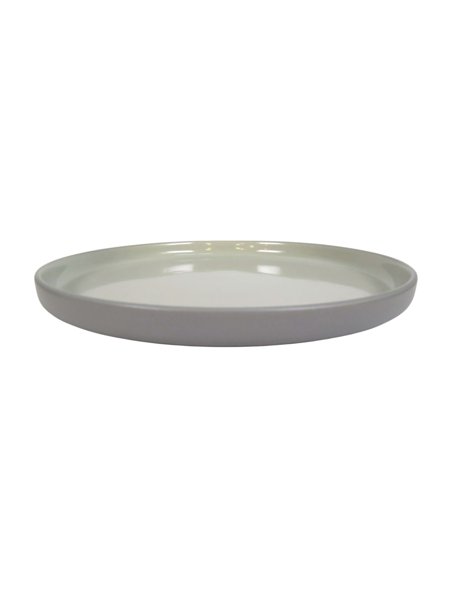 Two-Toned Dinner Plate - Grey