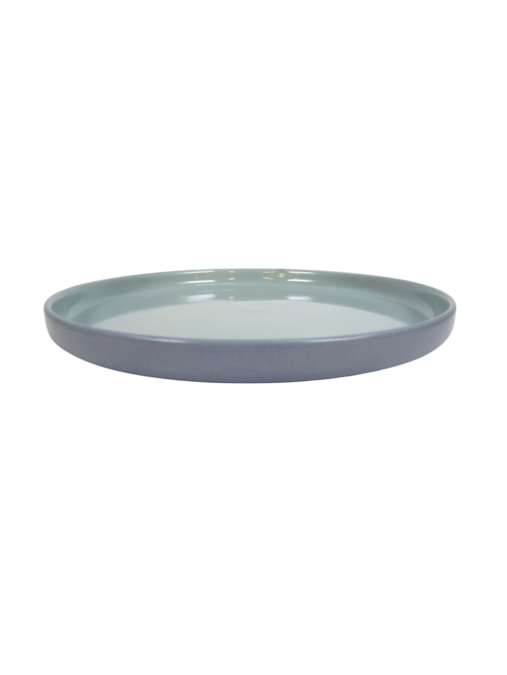 Two-Toned Dinner Plate - Blue
