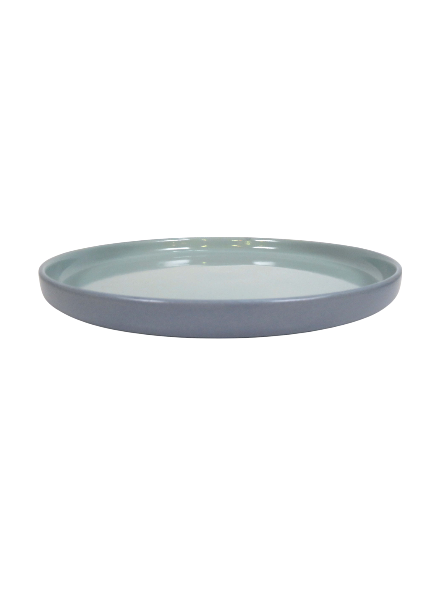 Two-Toned Dinner Plate - Blue