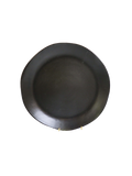 Organic Wave Dinner Plate in Black
