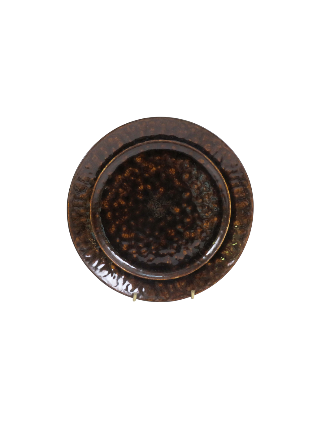 Tort Dinner Plate - Brown