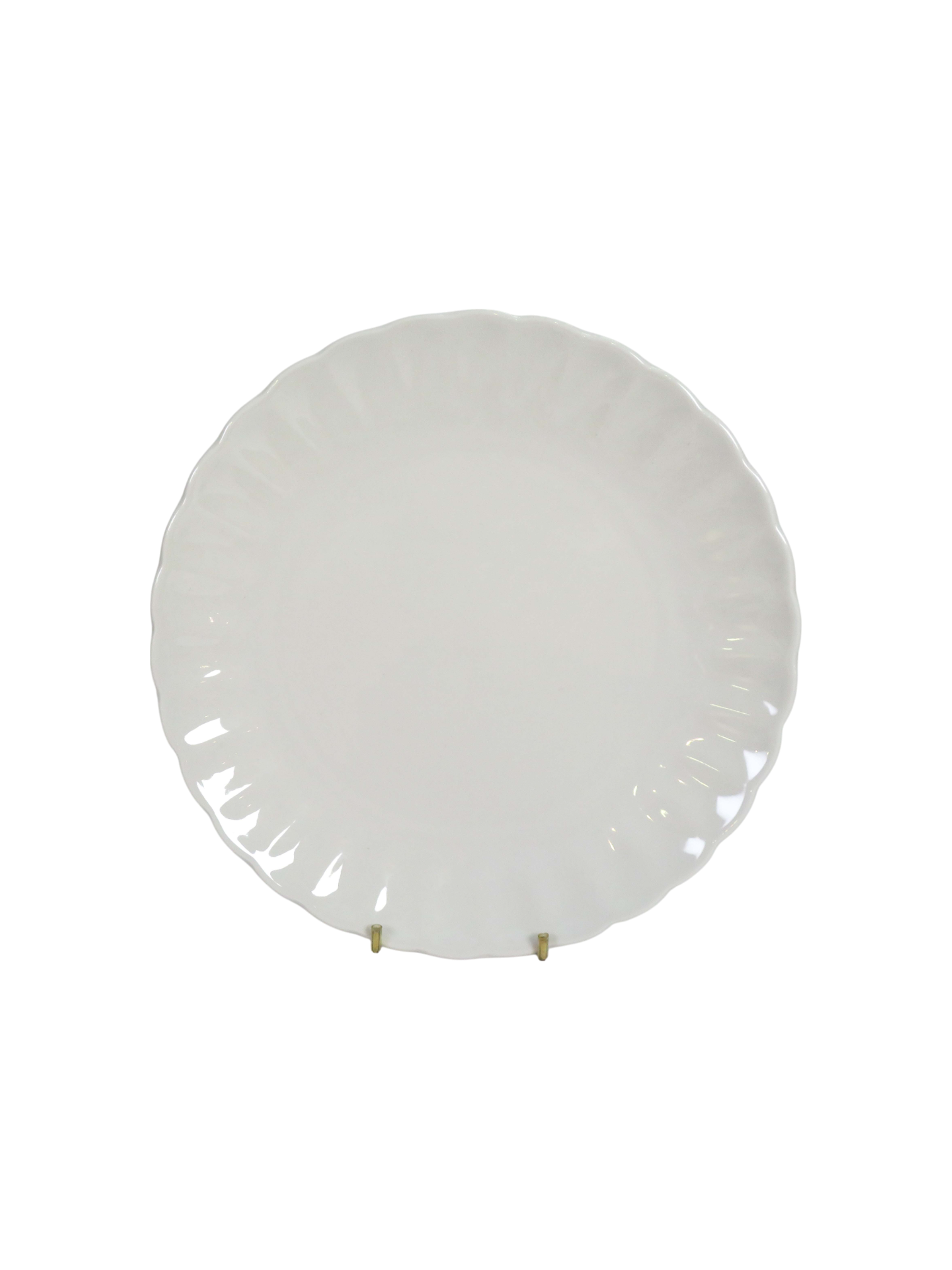 Ivory Scalloped Dinnerware Set