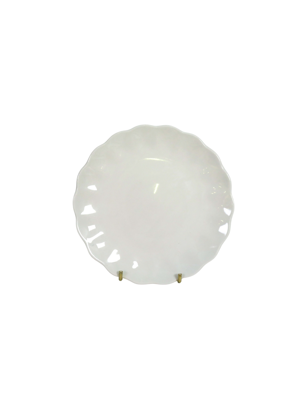 Ivory Scalloped Dinnerware Set