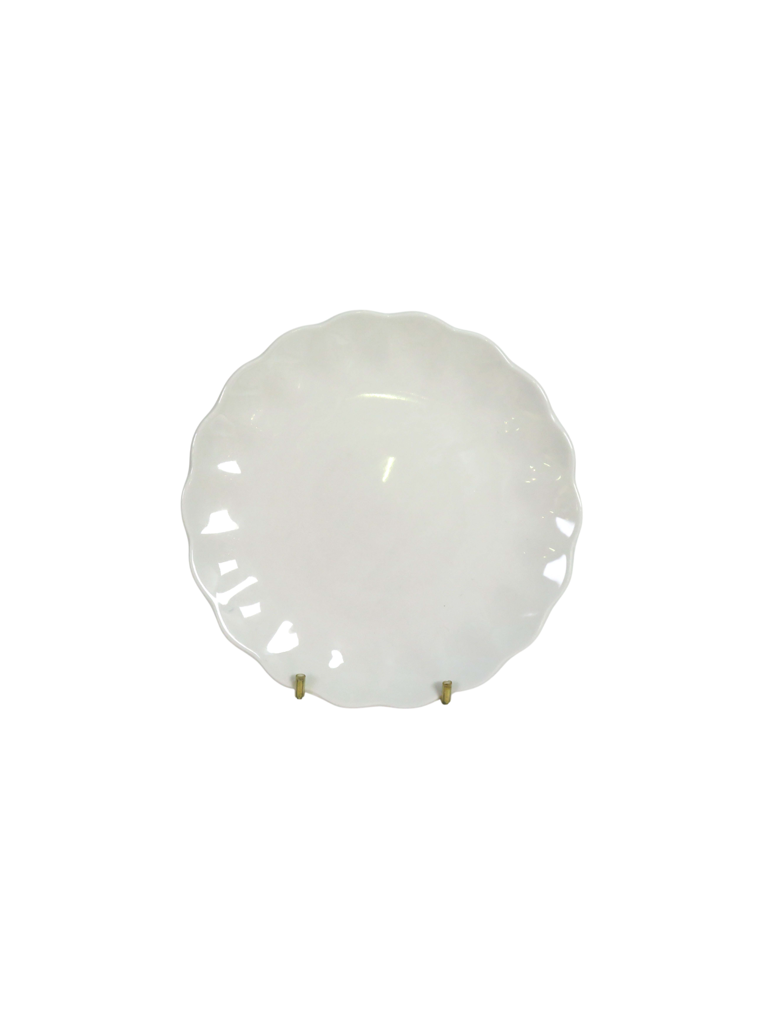 Ivory Scalloped Dinnerware Set