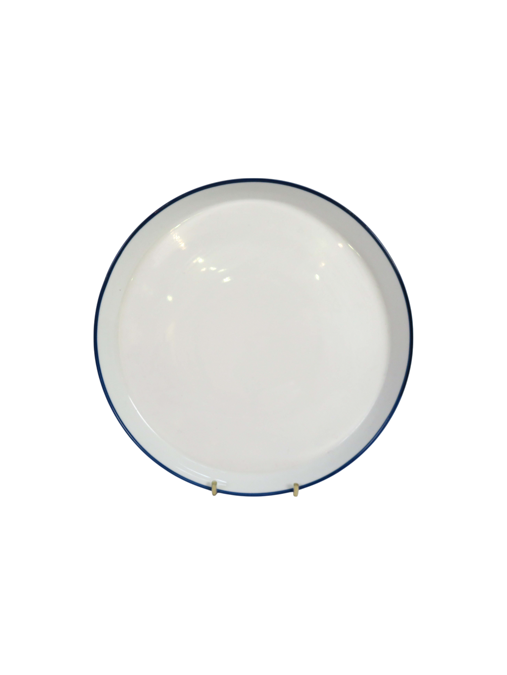 Blanc Navy Edge 4 Piece Dinnerware Set