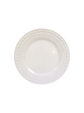 Dotted Edge Ivory Plate