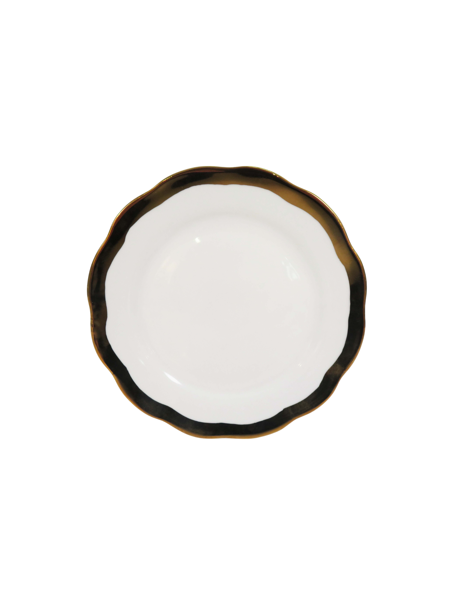 Luxe Scalloped Plate - Gold