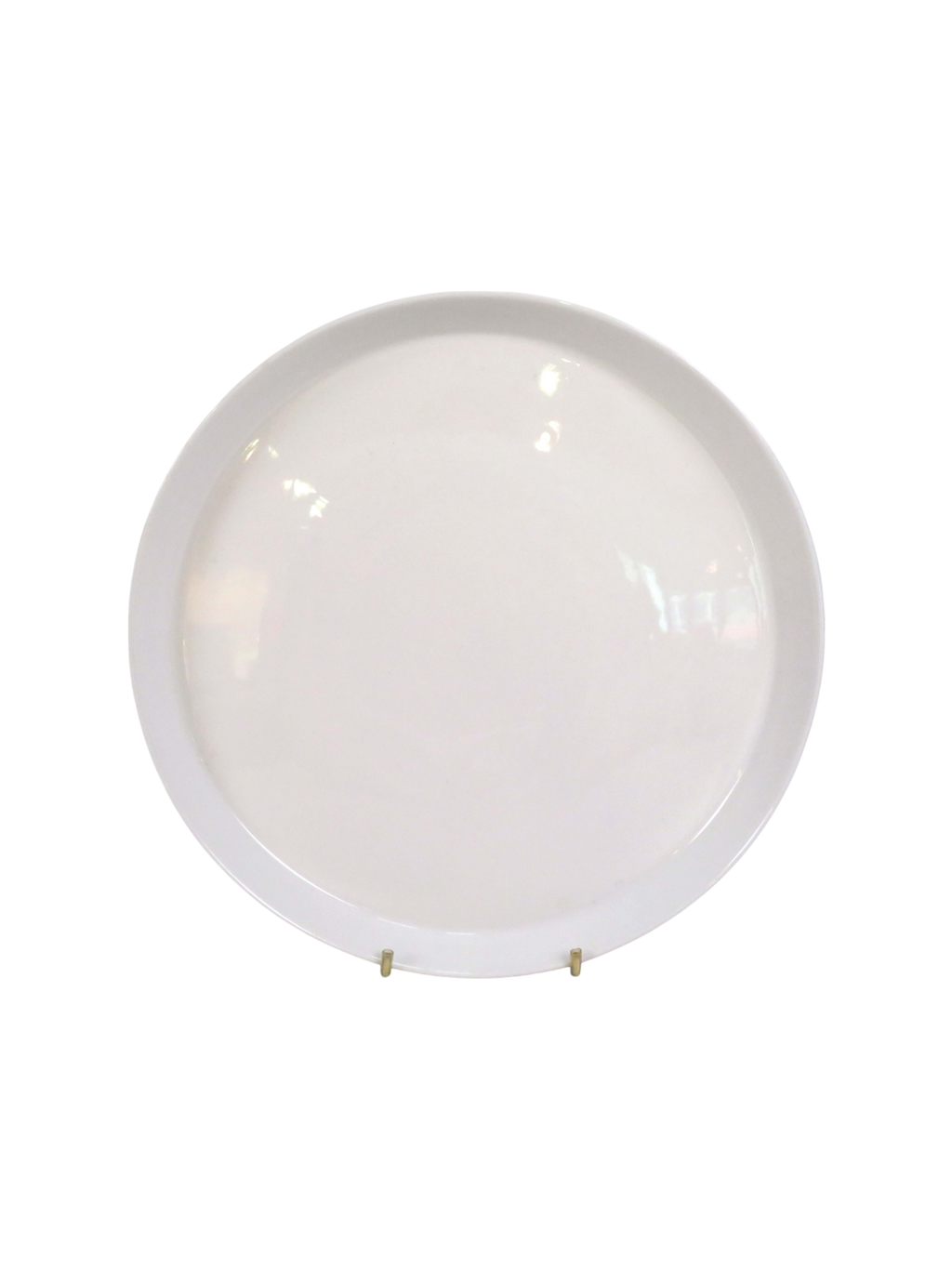 Stackable Dinner Plates - White