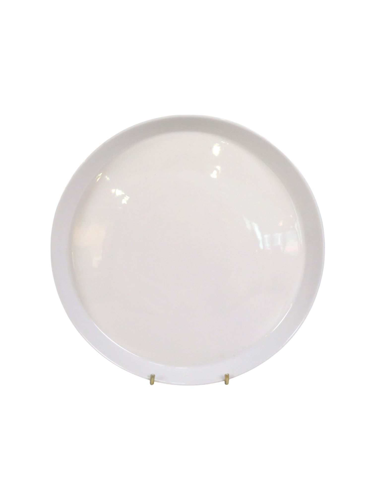Stackable Dinner Plates - White